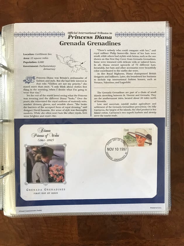 Princess Diana - Grenada Grenadines