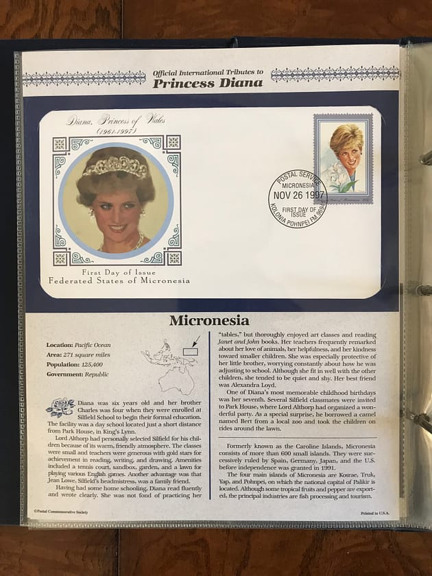 Princess Diana - Micronesia