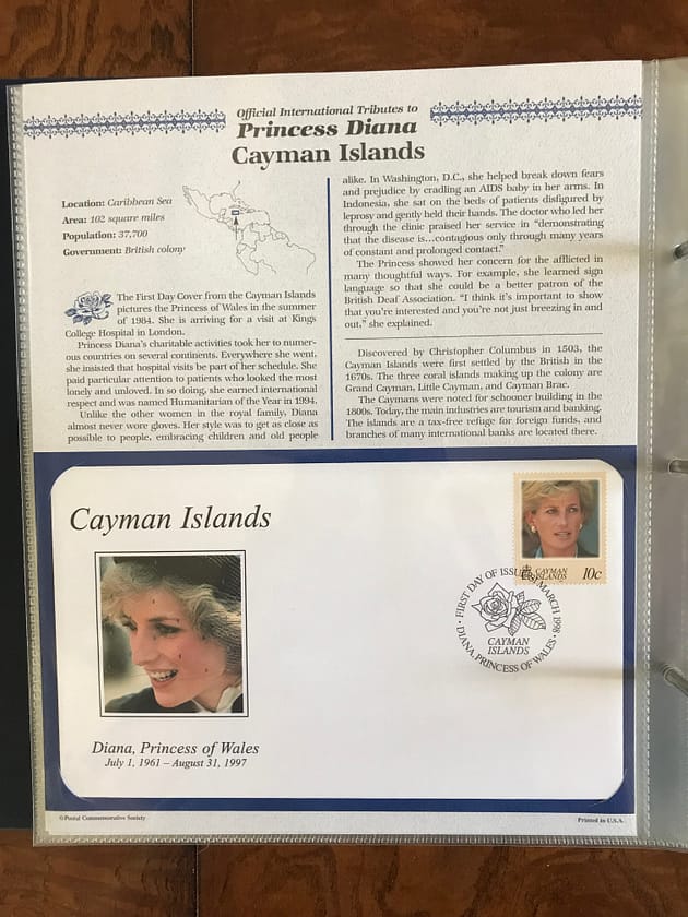 Princess Diana - Cayman Islands