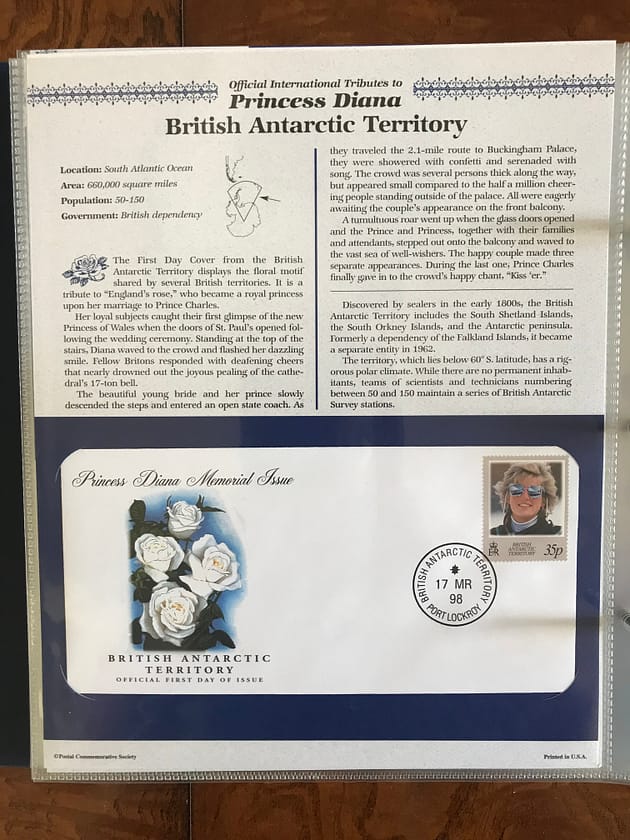 Princess Diana - British Antarctic Territory