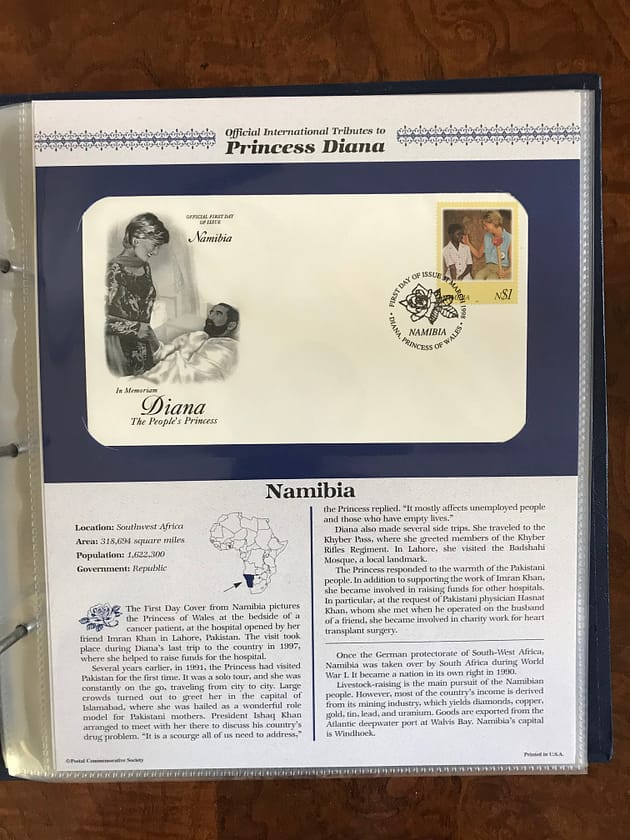 Princess Diana - Namibia