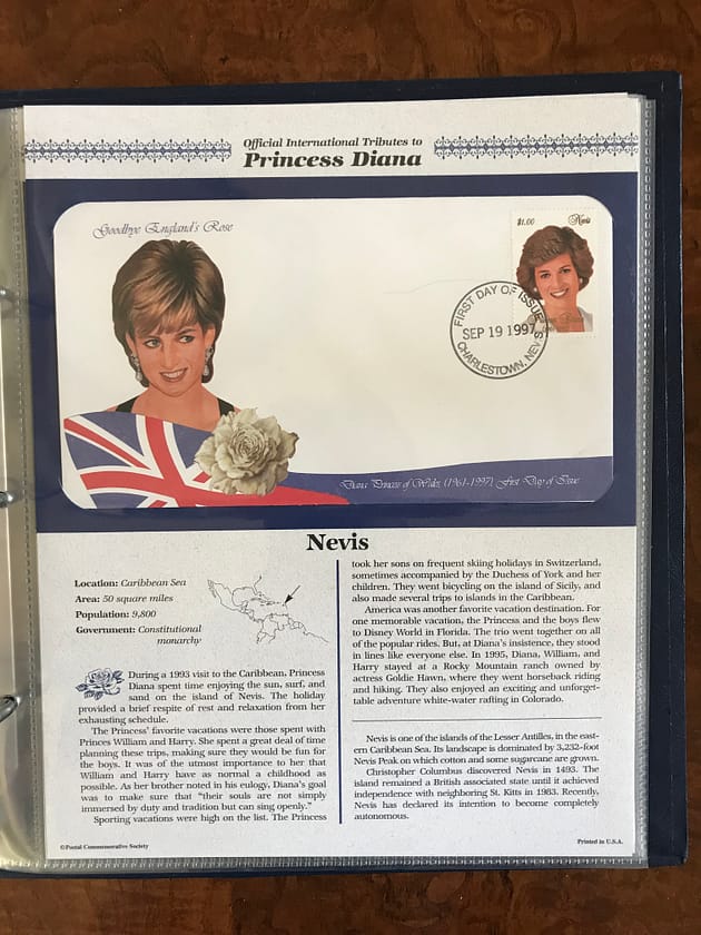 Princess Diana - Nevis