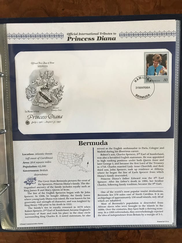 Princess Diana - Bermuda